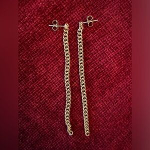 Final Sale! Dillard’s Post Chain Earrings